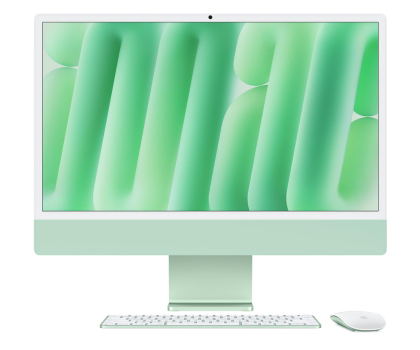 Komputer All In One APPLE iMac 24 M4/24GB/512/MacOS Retina 4,5K Zielony 10R GPU MD2Q4ZE/A